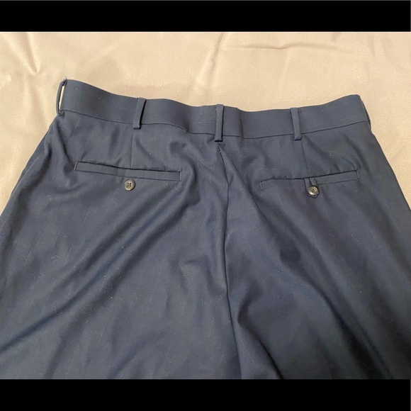 Perry Ellis Navy Dress Pants - Picture 4 of 6